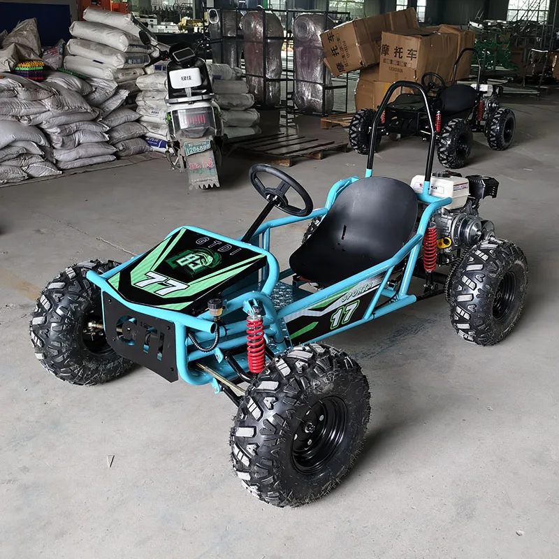 New Outdoor 212cc 4 Stroke Gas Pedal Go Kart Backyard Track Racing Adventure Fast Ride Adult 70km/hIt's All About The ThrillCKC， - view 4