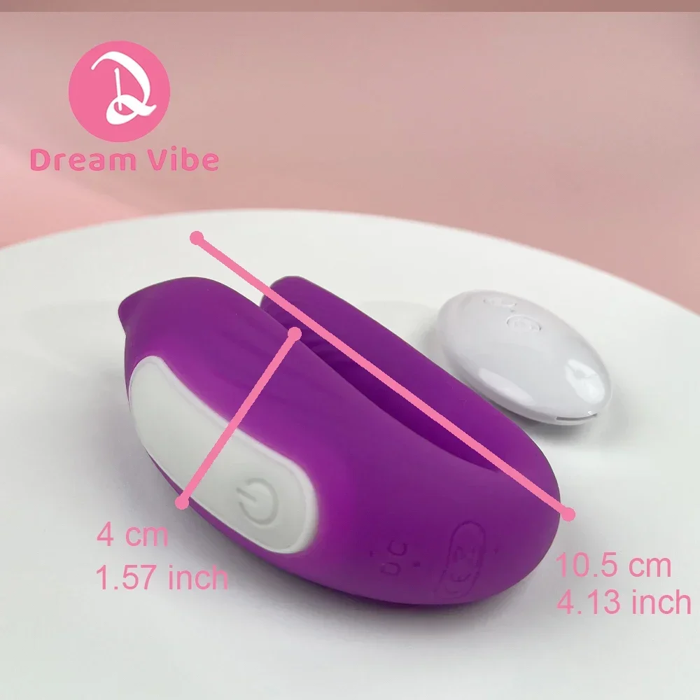 Remote Control Wearable Panty Vibe Women's Clit and Vaginal Sex Toy U Shape Couple Toy Sucker Female Masturbator Dildo Massager view 6