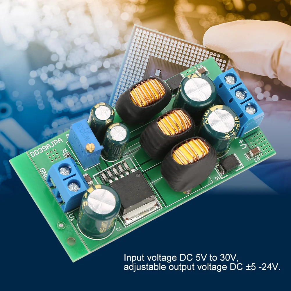20W Step up down Converter Module 5-30V to ±5-24V Boost Board for Voltage Conversion Step up Step down Boost Module
