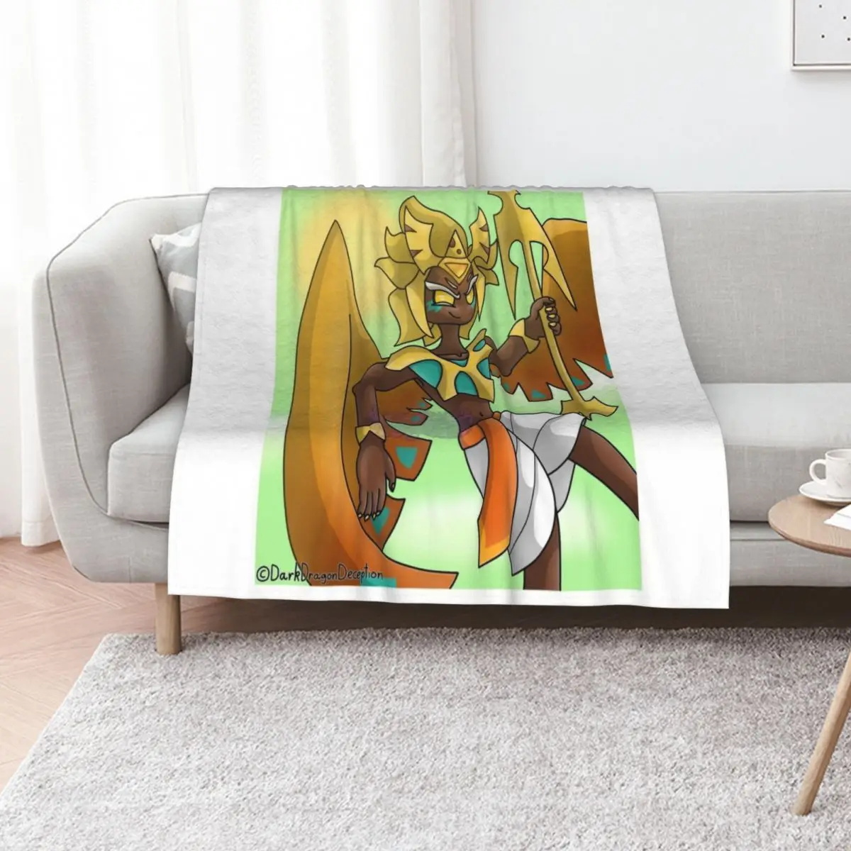 Golden Cheese Cookie (Cookie Run Kingdom) Throw Blanket for sofa For Decorative Sofa For Baby Heavy Single Blankets