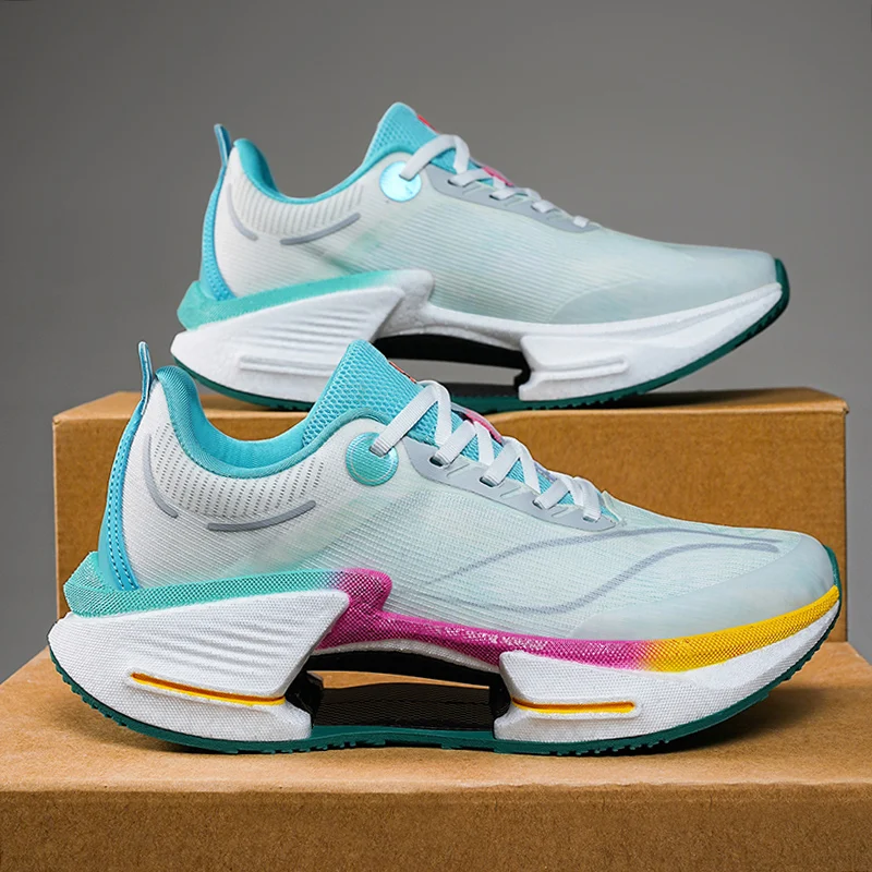 

Men's new sports shoes four season casual fashion versatile comfortable thick soled wear-resistant running leisure sports shoes