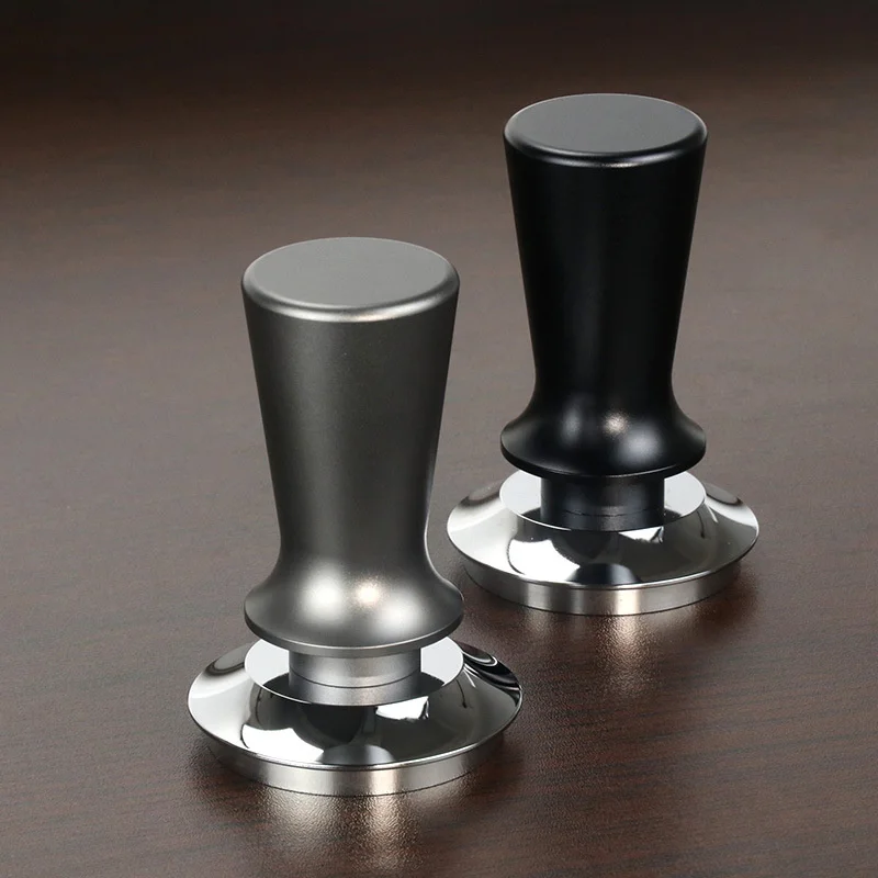 

51/53/58mm Calibrated Pressure Tamper for Coffee and Espresso - 304 Stainless Steel with Spring