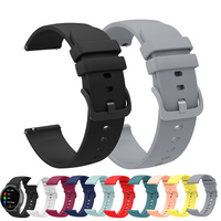 22mm Strap For Zeblaze Vibe 7 Pro/Stratos 2/3 Ultra Beyond GTS 3 GTR3 Btalk3 2 Pro Lite GPS ремешок Silicone Watch Band Bracelet