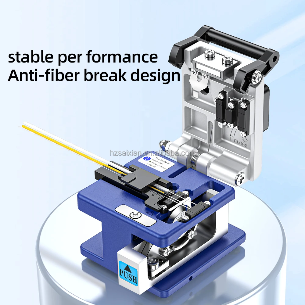 SAIVXIAN FC-6S High Performance Fiber Optic Cleaver Network Tool for Indoor Use for Fiber Cable