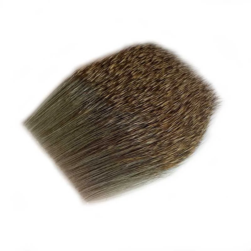 Kontemplator 1 szt. 5cm * 5cm naturalna kolorowy jeleń naszywka do włosów dla błotniaków hoppers humpies futro jelenia suche muchy ciała ogony skrzydła — zdjęcie 7
