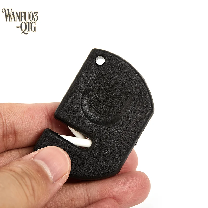 Hot Sale Mini Ceramic Multi Purpose Keychain Pocket Tools Portable Knife Sharpener