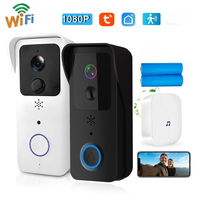 Tuya 5G 2.4G Dual-band Wifi Doorbell Camera 1080P Intercom Video Motion Detection Door Bell Waterproof Outdoor Wireless Doorbell