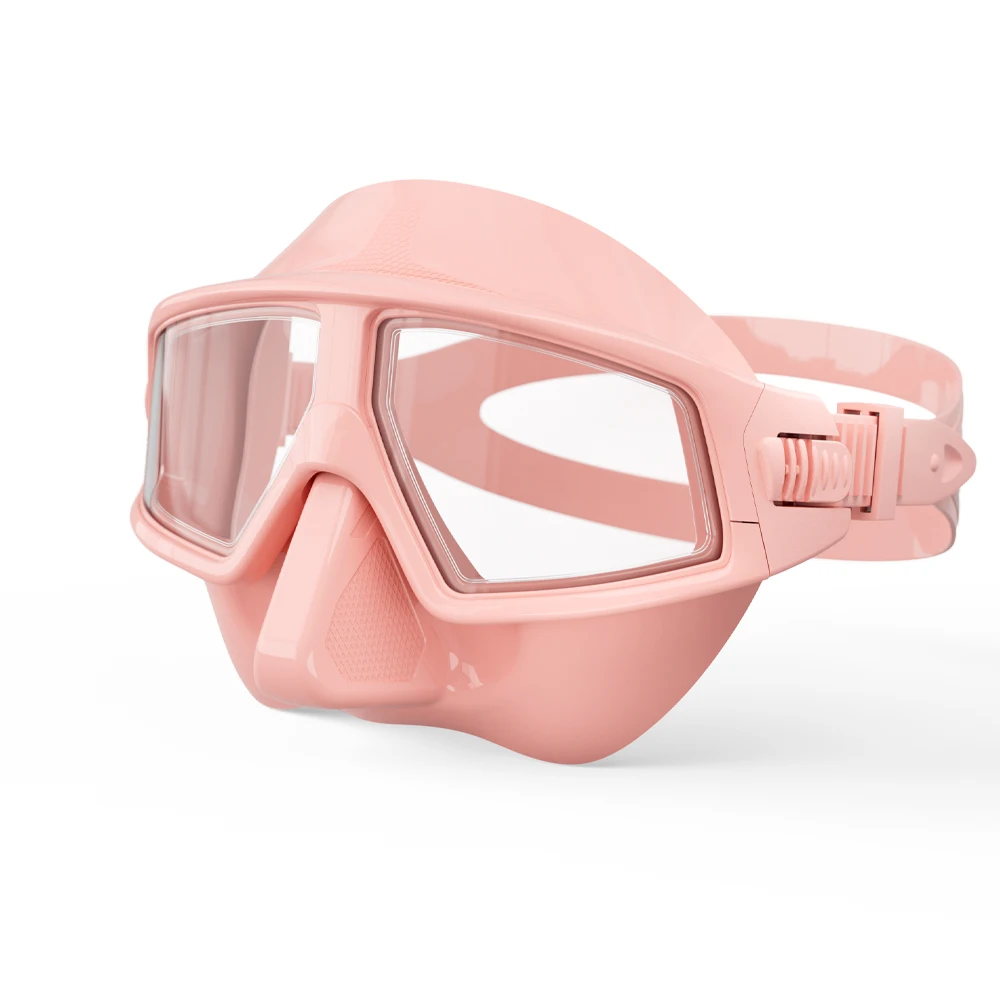NONE Neue Multi-Style Erwachsene Tauchen Maske Schwimmen Brille Scuba Schnorchel Silikon HD Anti-Fog Gehärtetes Glas Tauchen brille Geschenke 4