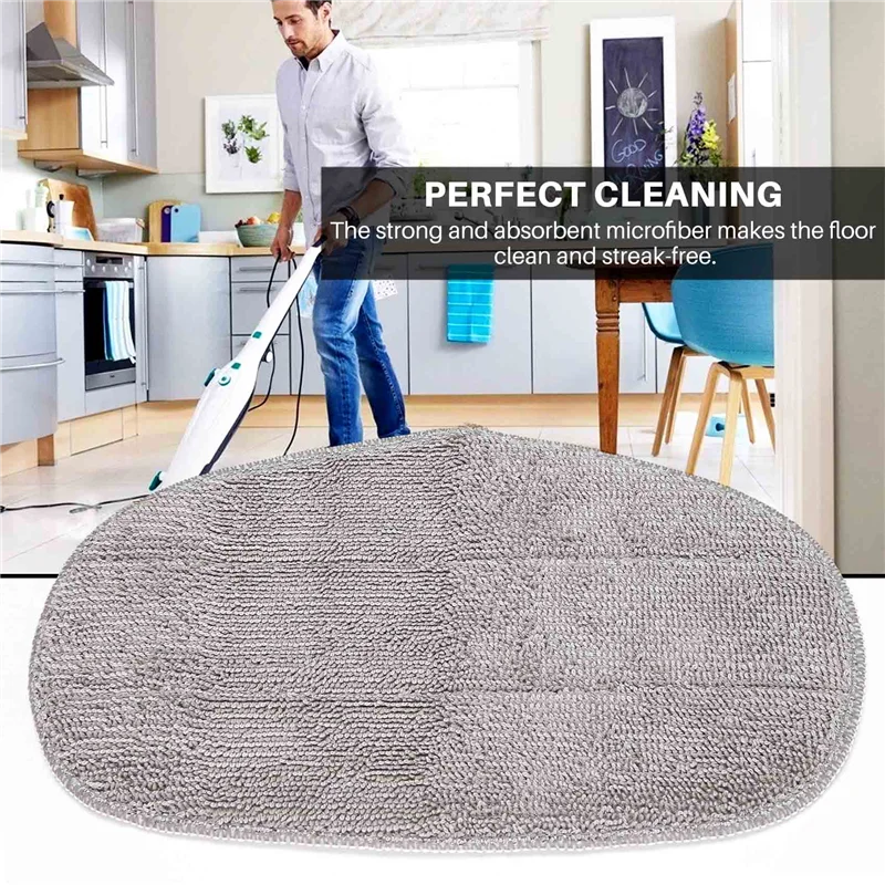 

3Pcs Mopping Cloth for Leifheit CleanTenso Steam Cleaner Steam Broom Wiper Cover Cleaning Mop Cloths Pad