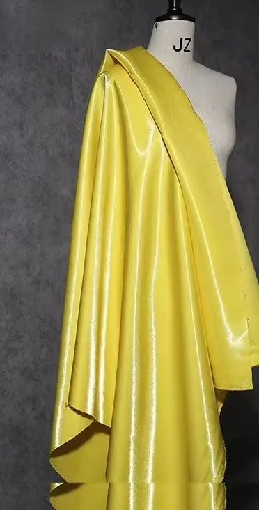 NEW Arrival METALLIC SILK SHINY LUSTER LIQUID GAZA ORGANZA SHIMMER FABRIC for FASHION APPAREL