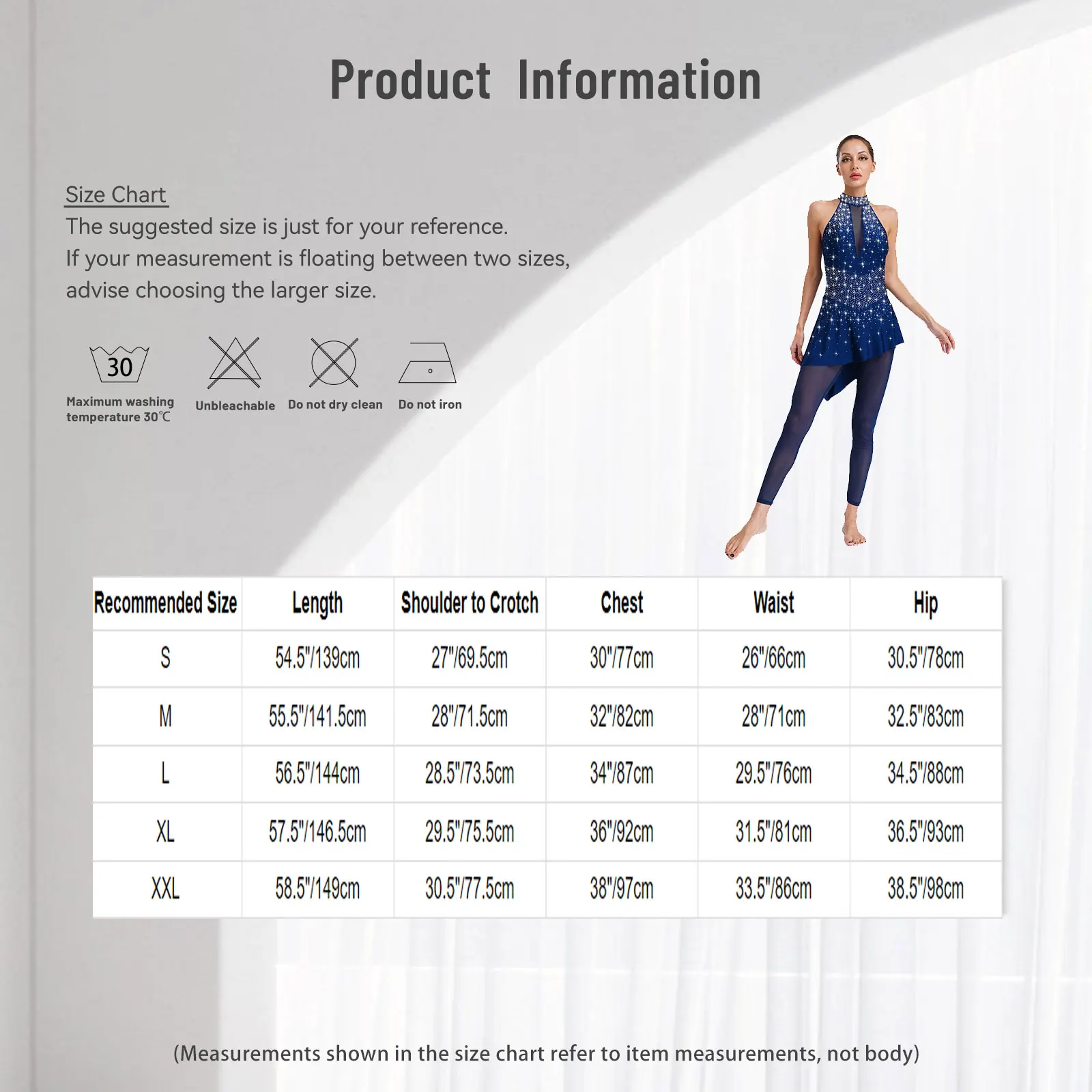 جديد إمرأة بلا أكمام الجمباز الشكل التزلج على الجليد بذلة الباليه غنائية Dancewear الراين شبكة غير النظامية متجنب بذلة