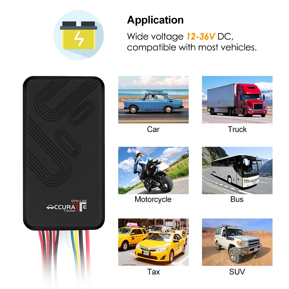 Motocycle Car GPS Tracker 4G GT06 Unlimited SOS Alarm Gps Tracking Device Remote Oil Cut Off Vehicle Locator Door Open Alarm