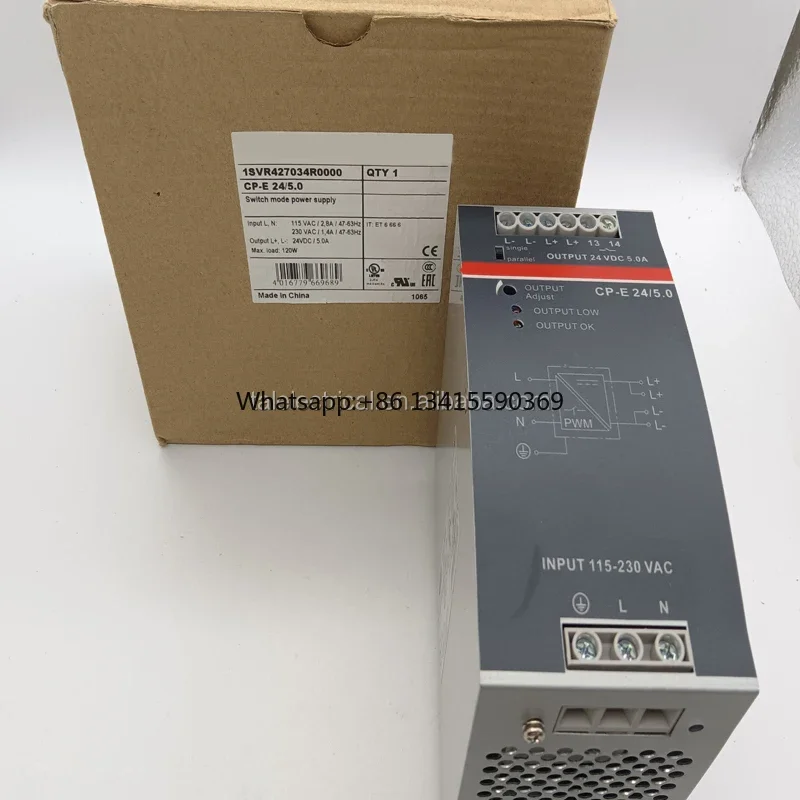 

DC Power Supplies CP-E 24/5.0 1SVR427034R0000 100% New Original in Stock