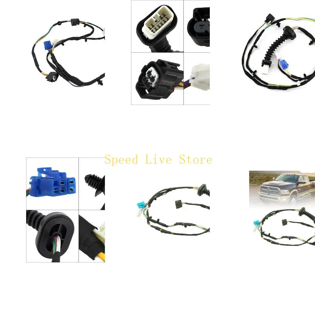 

547C Жгут задней двери с разъемом для Ram1500 2500 3500 4500 5500 56051931AB