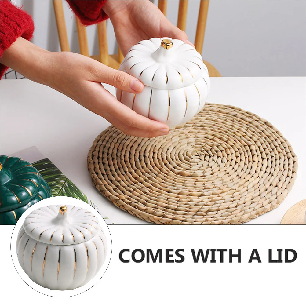 

1Pcs Ceramic Gold Rim Soup Bowl Simple Design Steamed Rice Stew Soup Food Container Lid Ceramic Bowl with Lid Food Holder