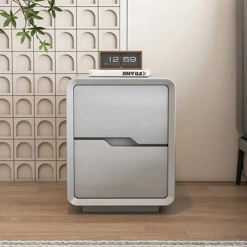 

Bedroom Nordic White Modern Nightstands Dresser Designer Storage Bed Tables Wood Home Muebles Para El Hogar Home Furnitures