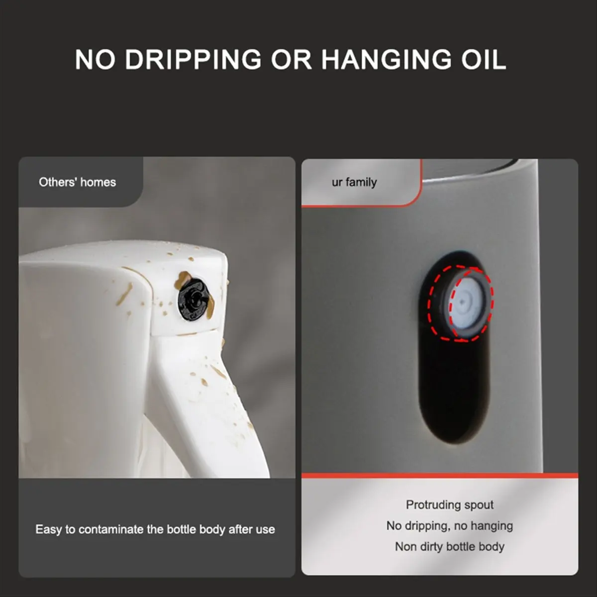 M10K 250ML Edible Oil Versatile Refillable Sprays Bottles Rust-Proof Olive Oil Mister for Air Fryer Grilling Baking A
