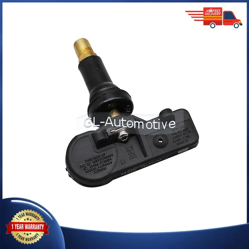 1/4PCS 315MHZ Car TPMS Tire Pressure Sensor For Ford Edge Escape Fiesta Fusion Mustang DE8T-1A180-AA 9L3T-1A180-AF