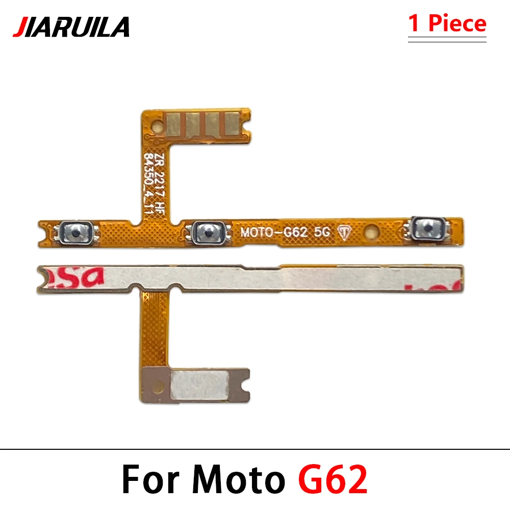 Volume Button Power Switch On Off Button Flex Cable For Moto G13 G23 G31 G32 G50 5G G52 G53 G62 G73 G82 G40 Fusion G51 5G G71