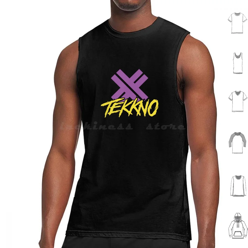 Tekkno Tank Tops Print Cotton Electric Callboy Tour Electric Callboy Concert Electric Callboy Music Electric Callboy Band