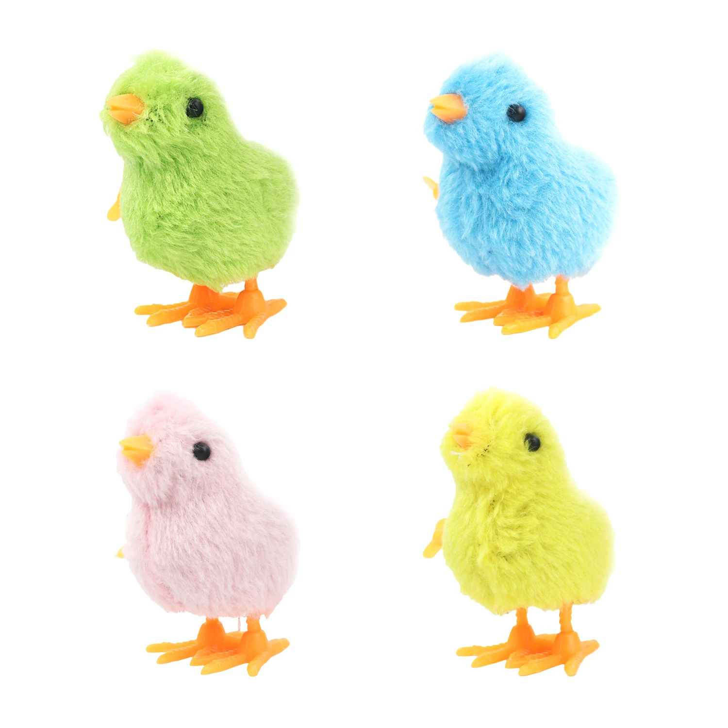 Clockwork ไก่กระโดดไก่จําลองสีตุ๊กตาไก่บรรเทาความดันของเล่นสร้างสรรค์ของขวัญขนาดเล็ก