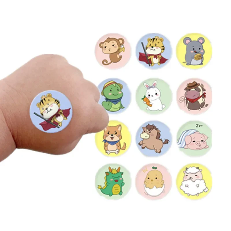 120pcs/lot Cartoon Plasters Wound Dressing Band Aid Patch for First Aid Strips Waterproof Woundplast Adhesive Bandages