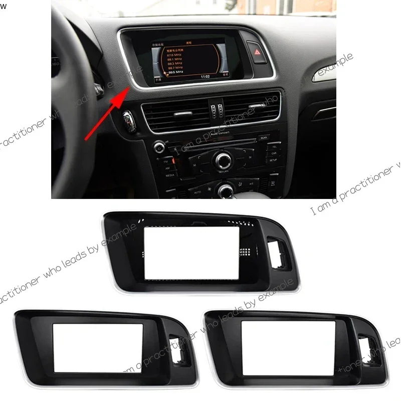 

Auto LHD Display Frame Navigation Screen Frame for Audi Q5 2010 2011 2012 2013 2014 2015 2016 2017 2018 8R1857186S 8RA857186S