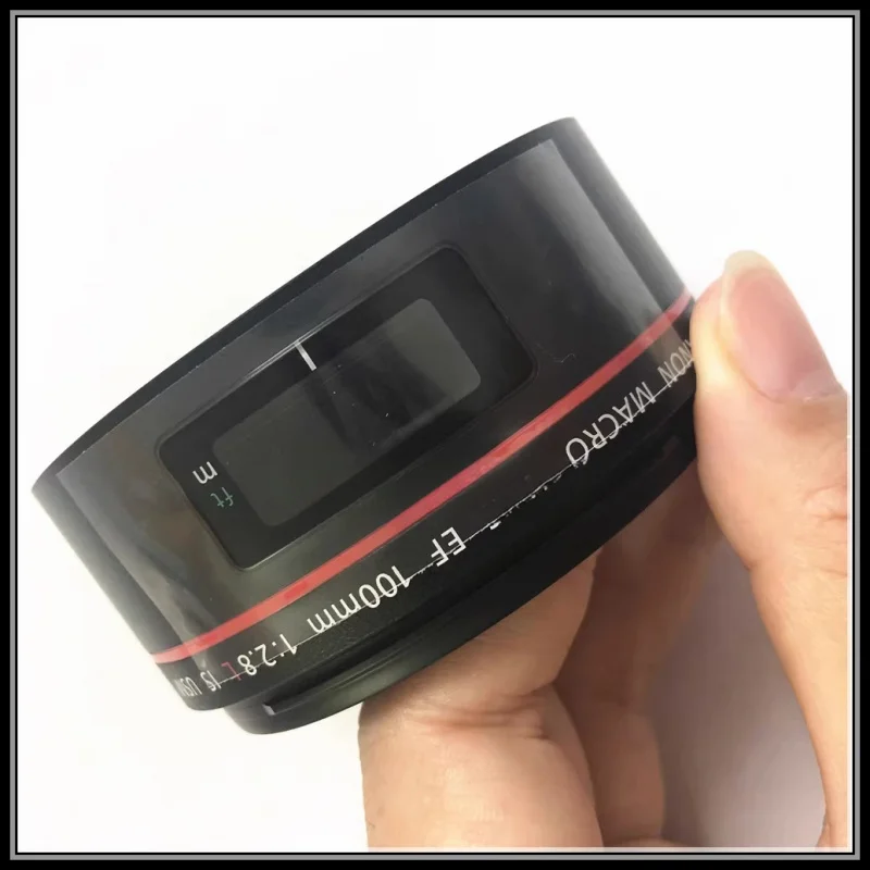 

Brand new original camera repair parts for Canon100MM F2.8IS 100-micro red ring front tube, light shield, UV tube, lens barrel