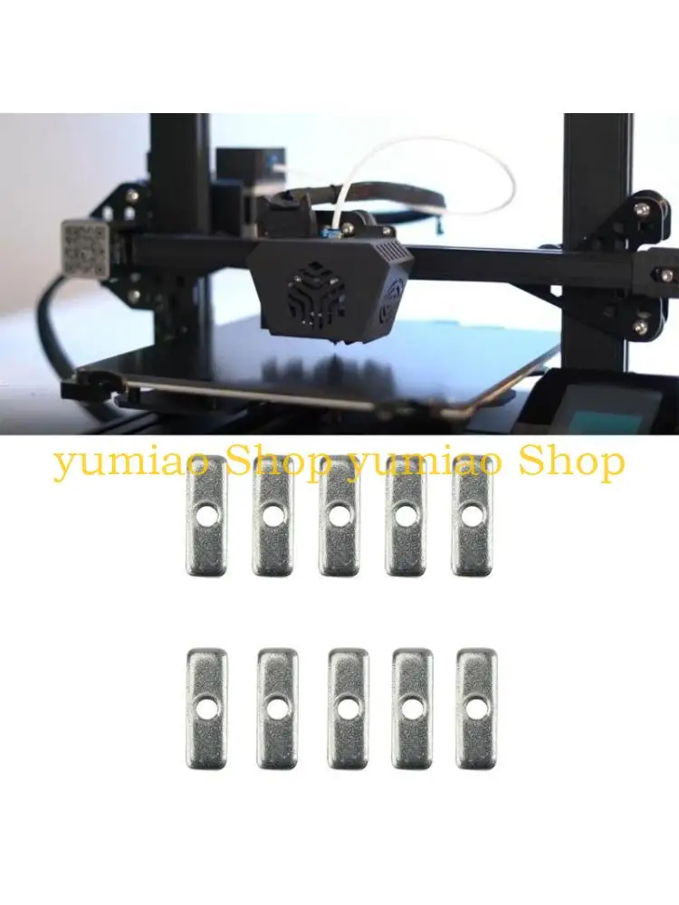 587B Elementy złączne Nakrętki śrubowe do drukarek 0.1 Nakrętka paska Makerbeam XL Nakrętka T do V0 0.1