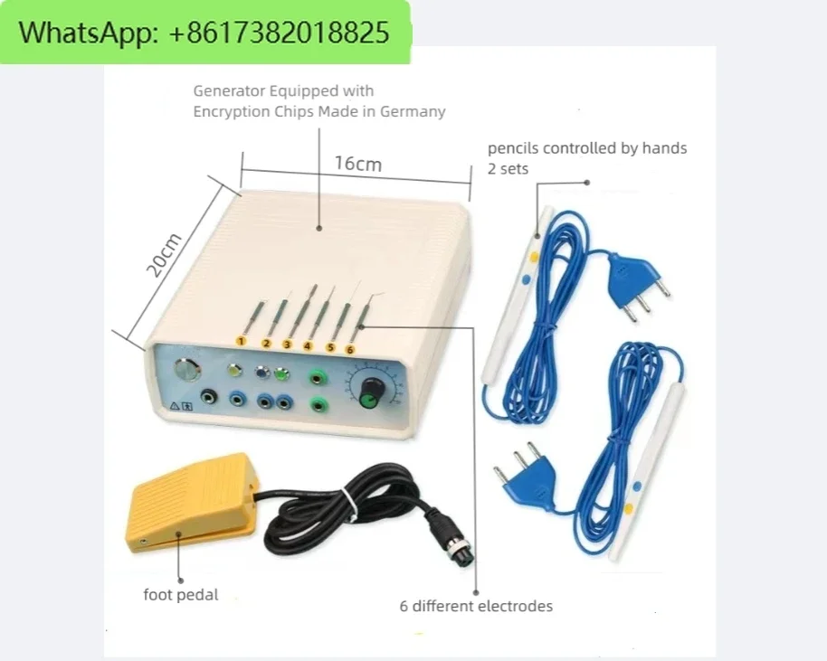 Mini Electric Ion Cautery Leather Coagulation Machine ECU Electric Ion Coagulation Device