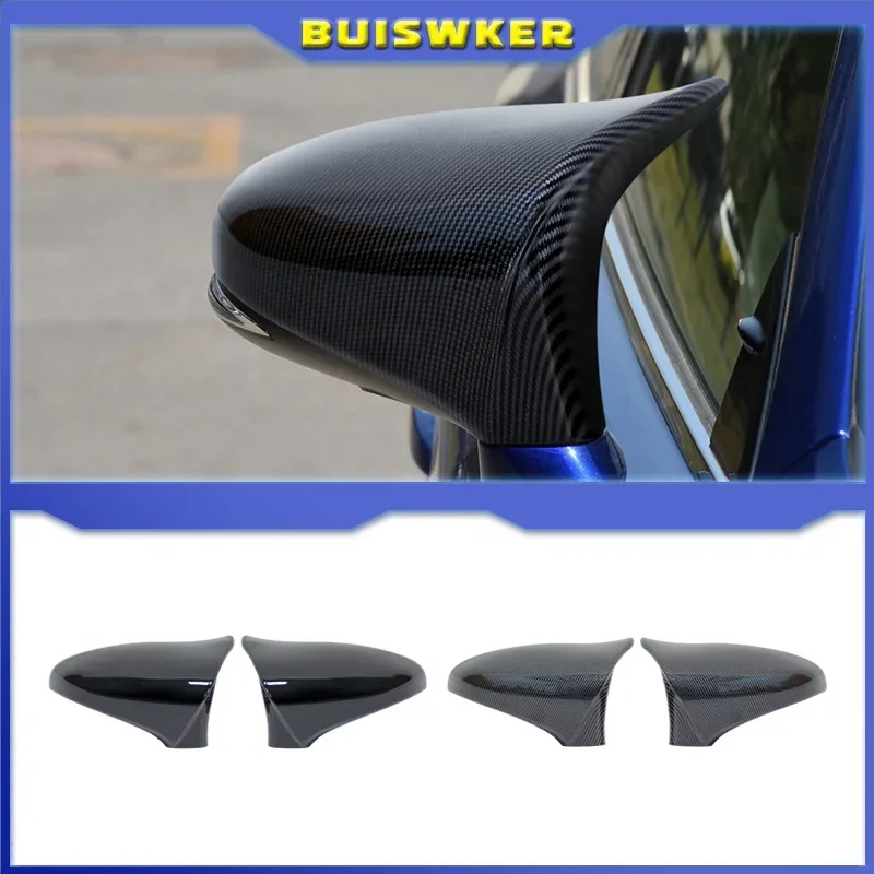 

New 2x Rearview Mirror Cover Wing Side Mirror Cap for Lexus IS200 IS250 IS300 IS350 2013-2020 M Style Rear View Mirror Cover Cap