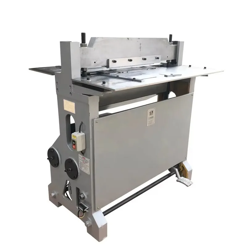 JZ-501 High Precise Semi-Automatic Single Line Paperboard Creasing Machine For Lever Arch Files