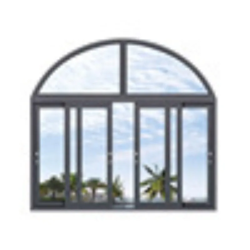 Doors and windows aluminum alloy translation windows, living room indoor broken bridge aluminum sliding windows