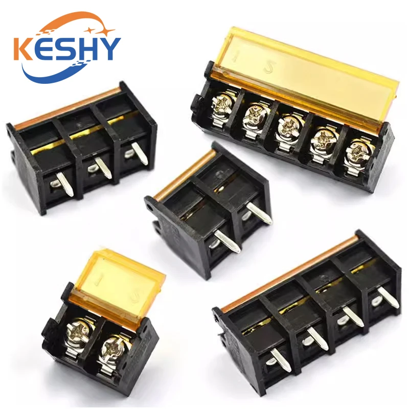 HB9500 2P 3P 4P 5P 6P 7P 8P 9P 10Pin PCB Screw Terminal Block Connector HB-9500 300V 30A Lid Barrier Terminal 9.5MM Pitch