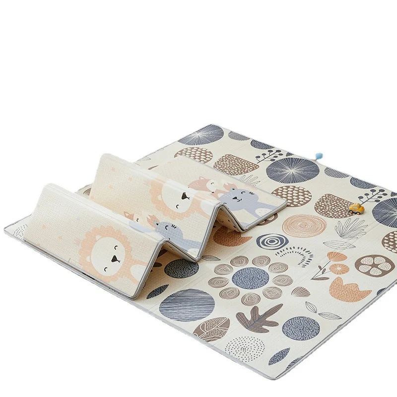 Baby crawling mat foldable children non-toxic and odorless xpe crawling mat baby thickened household floor mat