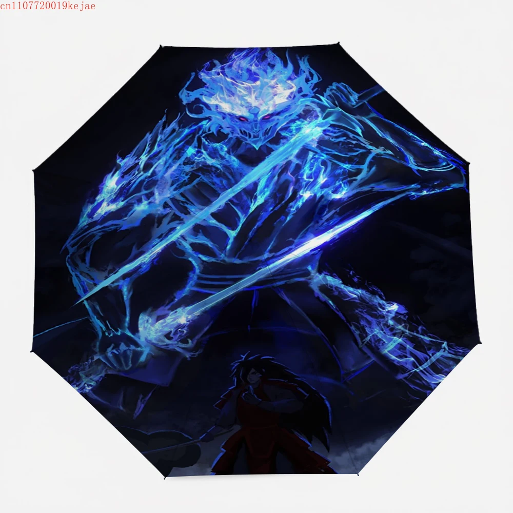

NARUTO Uchiha Sasuke Susanoo Full Form Umbrella Shattered Dimension Battle Scene Design UV Resistant Portable Foldable Umbrella