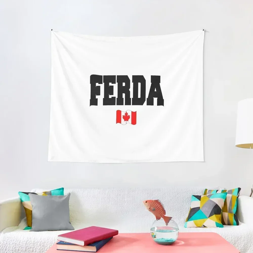 

Ferda with Canadian flag Tapestry Aesthetic Room Decoration Decoration For Bedroom Home Decoration Anime Decor Tapestry