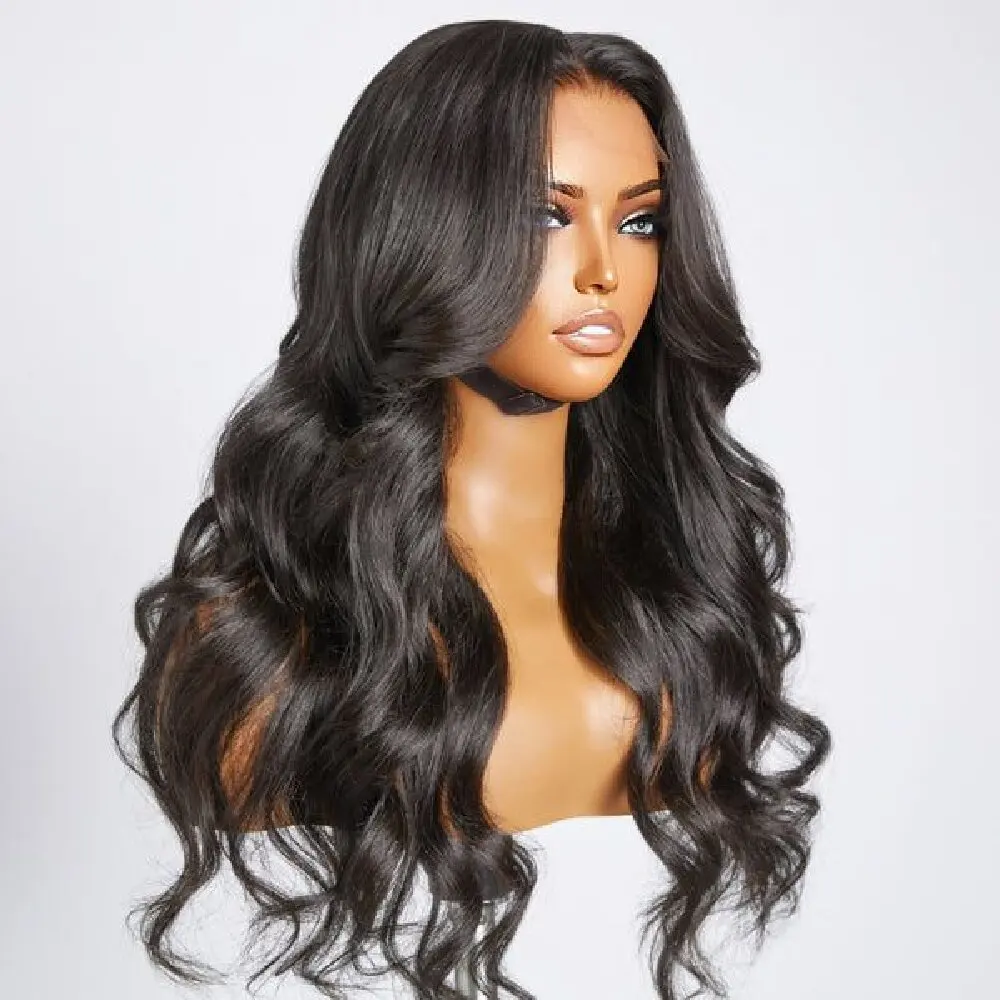 32 Inch Body Wave 13x4 Lace Frontal Human Hair Wig 250 Density 13x6 Remy Transparent Glueless Lace Front Wig