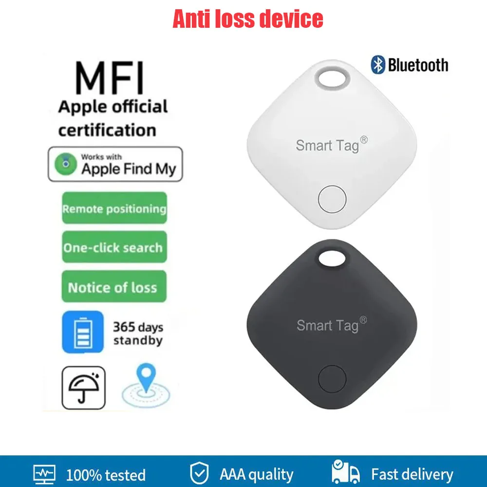 For Apple IOS System Mini Smart New GPS Tracker Smart Air Tag Bluetooth Smart Tag Child Finder Pet Car Lost Tracker Find My APP