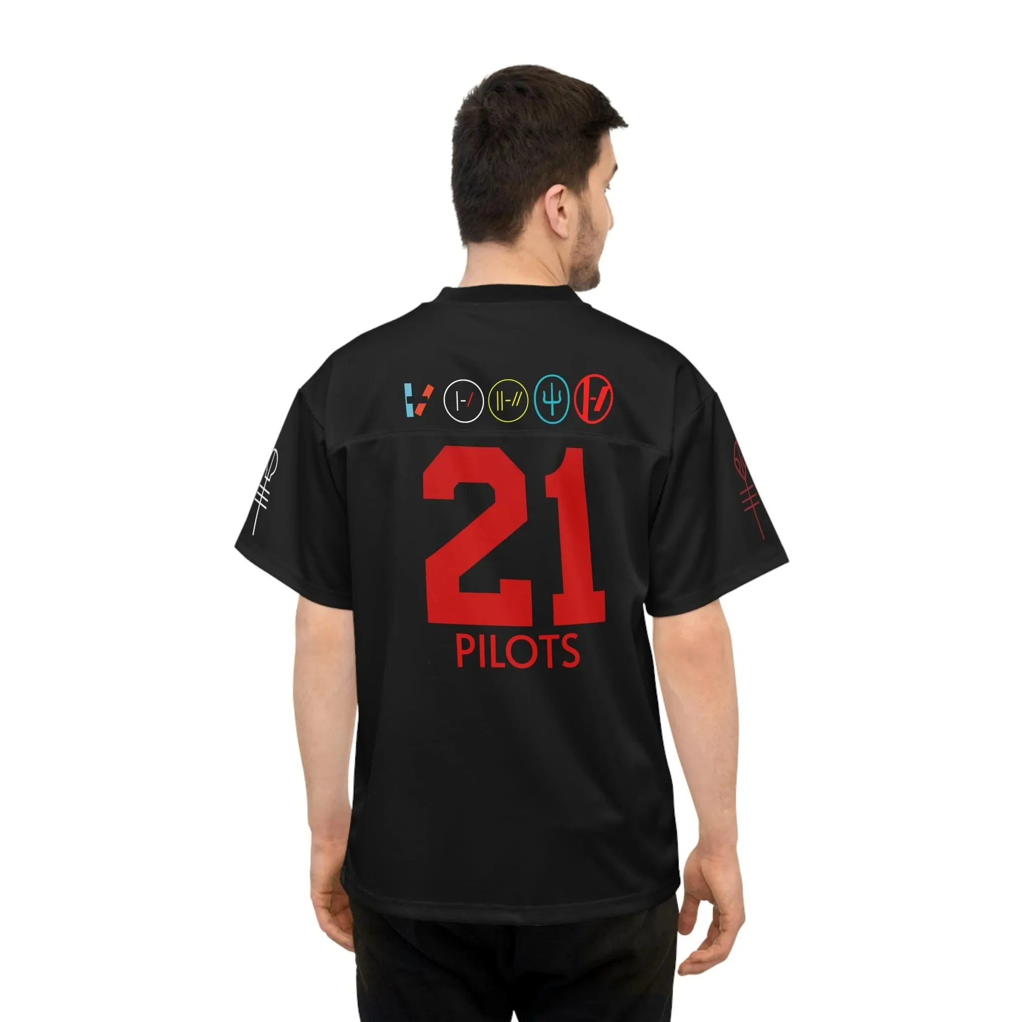 Von Twenty One Pilots inspiriertes Fußballtrikot, Musik-Fan-Trikot, Sommer-Sport-T-Shirt für Herren, Kinderbekleidung, T-Shirt, Y2k, Damen ﻿ ﻿ ﻿ – Detail 5