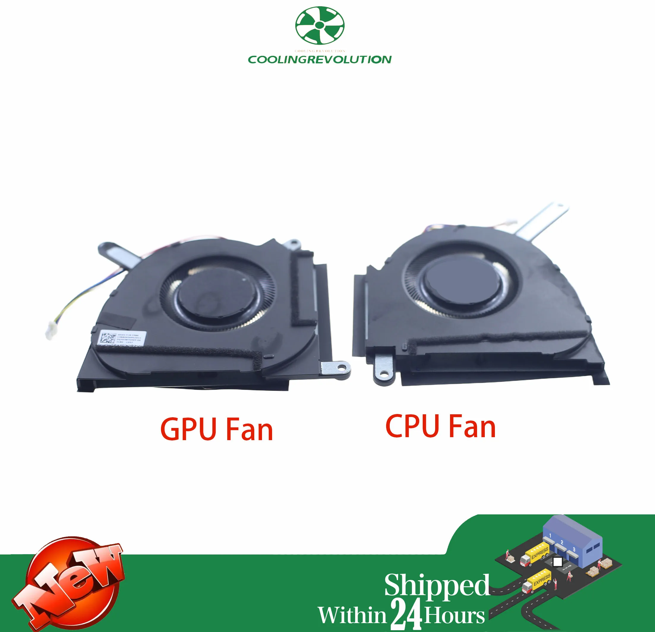 Laptop CPU GPU Cooling Fan For ASUS TUF Dash F15 FX517ZC GPU RTX3050 13NR0950P01011 13NR0950P02011