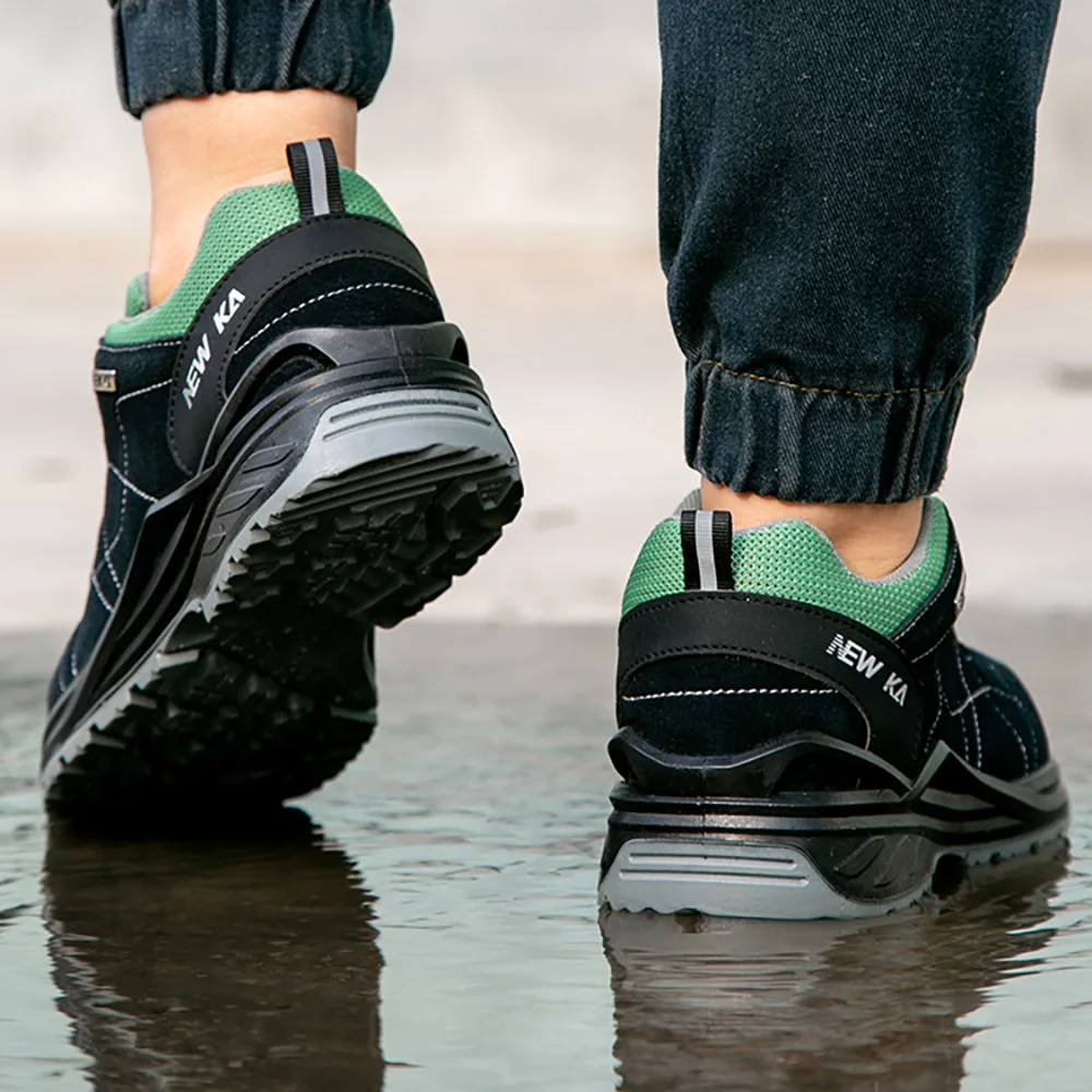 ArmorToe Steel Toe Safety Shoes Anti-Impact Puncture Proof Slip & Odor Resistant Breathable Construction Work Boots #Armor2782