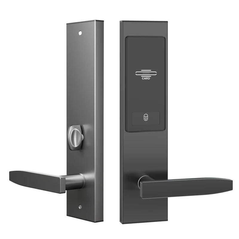 Smart IC/ID card lock hotel/apartment/office electromagnetic induction door lock