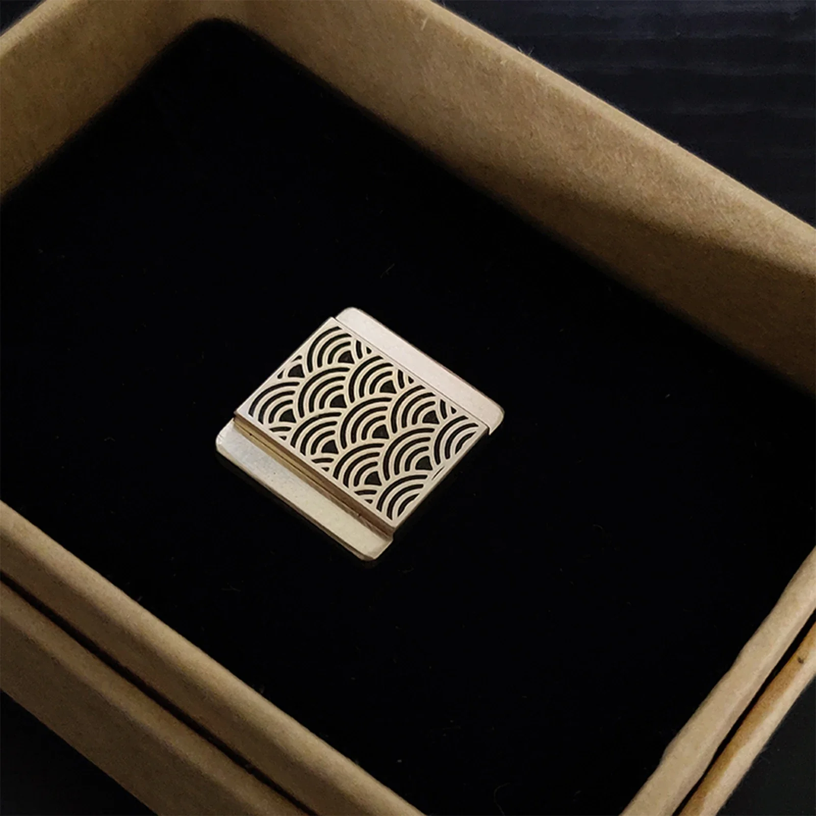 Surfing Shutter Button Hot Shoe Cover, Metal Vintage Brass, Fujifilm, Leica, Nikon, Sony, Minolta, Rollei, Olympus, Hassellad F-1, 1Pc