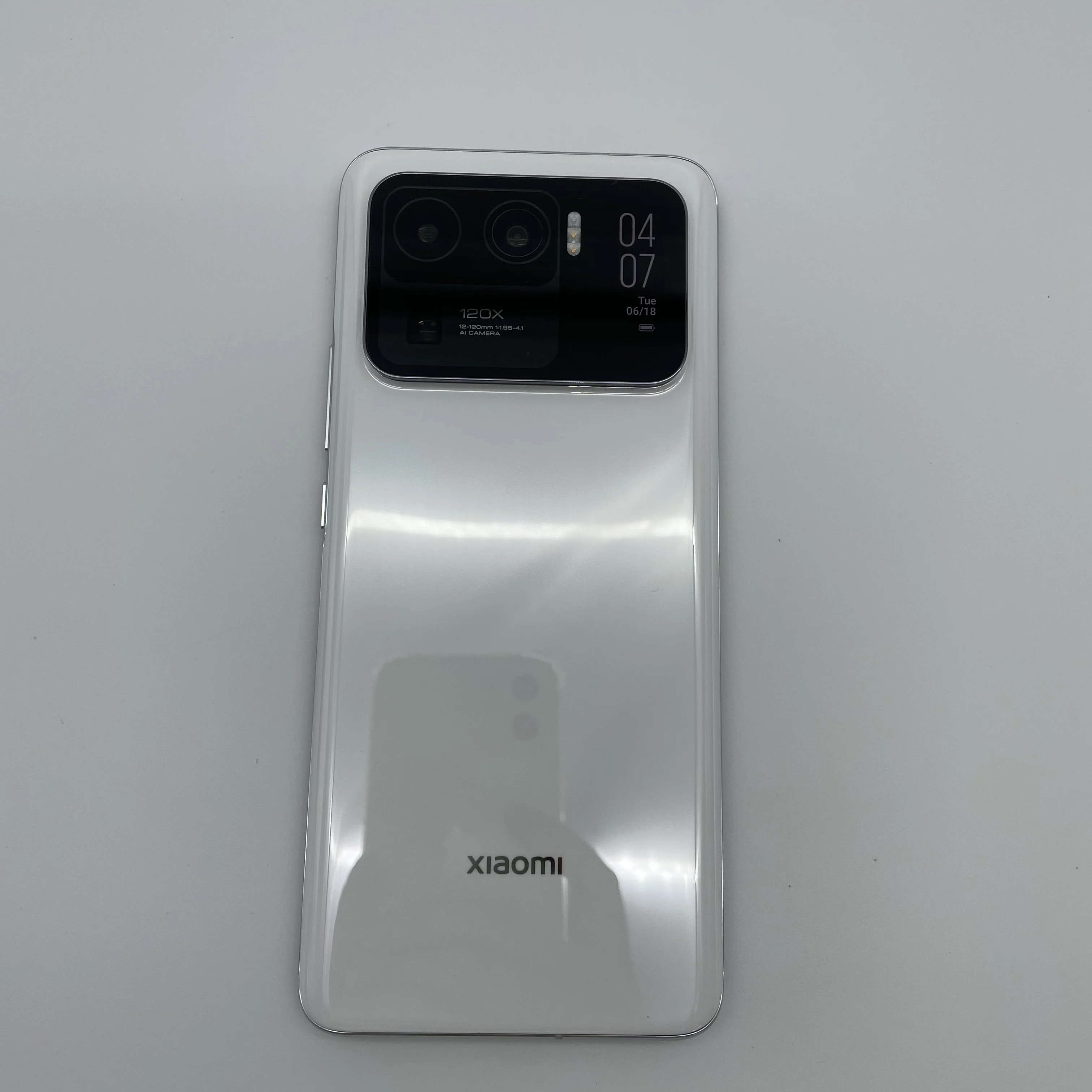 Original Xiaomi  Mi 11 Ultra 5G smartphone 50MP Camera Global rom Qualcomm Fingerprint 5000mAh used phone