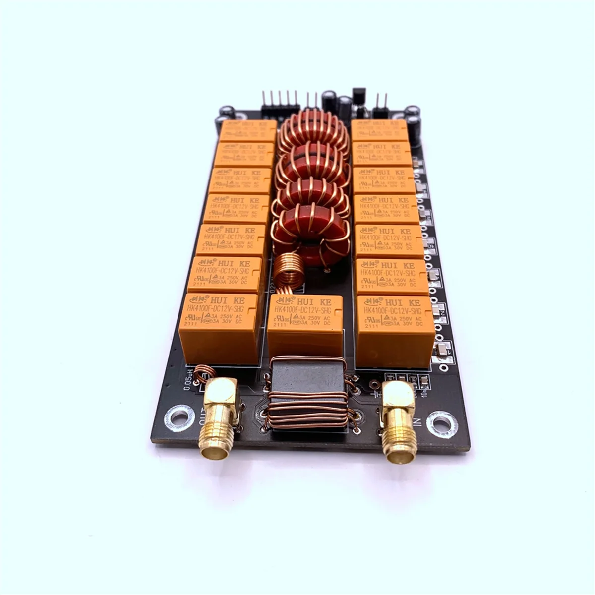 A02R Antenna Tuner Board Motherboard with Screen Finished Version DIY Antenna Kits Tester Electronic Components ATU‑100 400MA