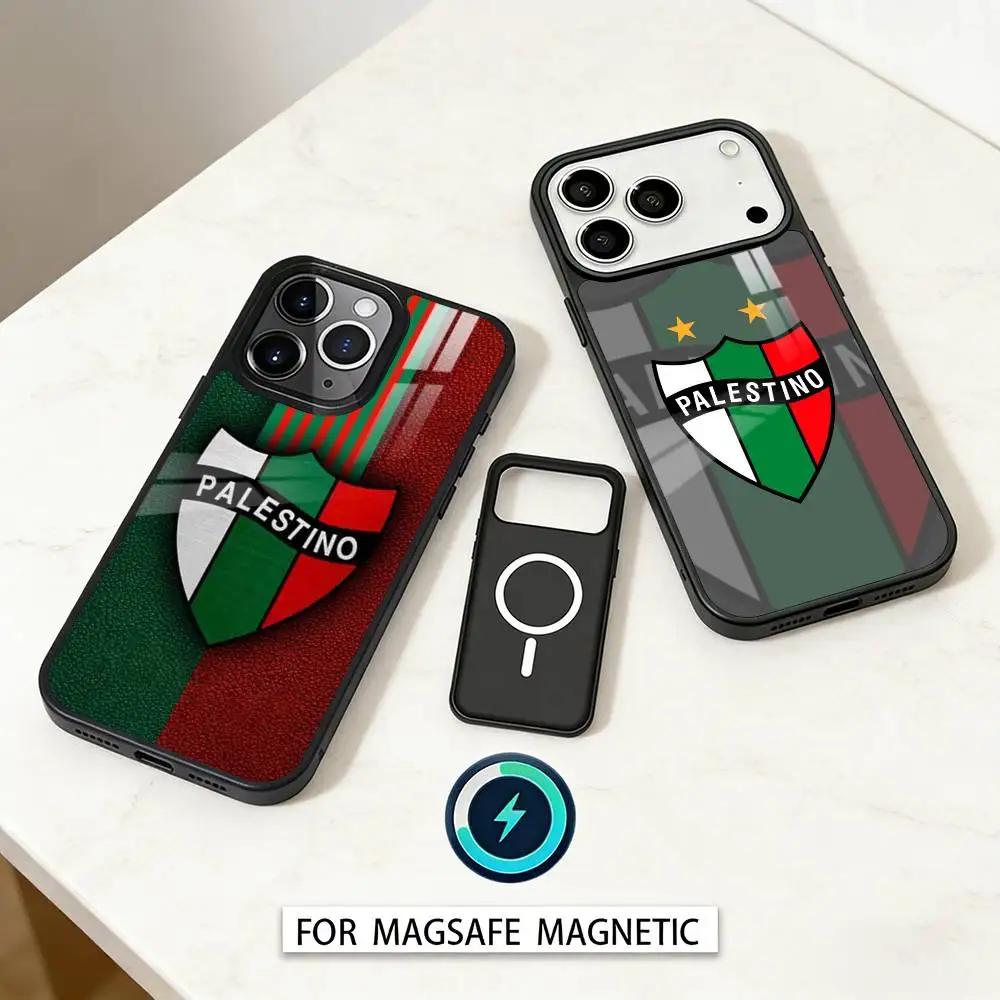 

Sport D-Deportivo P-Palestino Phone Case Magnetic For iPhone17 16 15 14 13 12 Pro Max For Magsafe Wireless Charging Cover