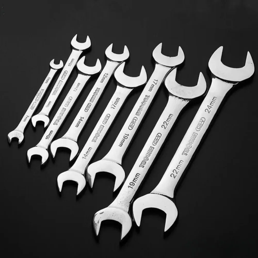 3PCS Double-headed Open-end Wrench, Double-headed Dead Wrench, Auto Repair Wrench Tool, Hardware Tool, Electric Vehicle