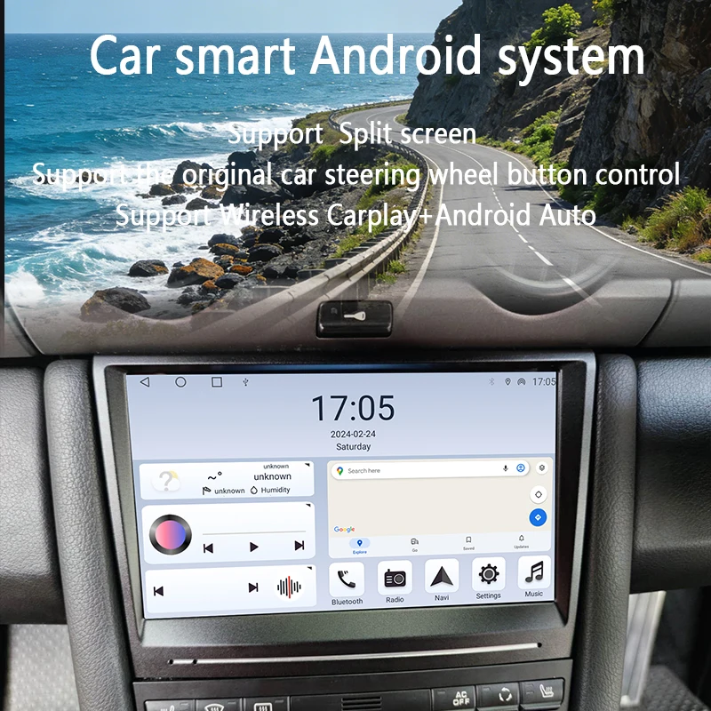 

Автомобильная GPS-навигационная система для Porsche Cayman 2005-2012 997 1 911, 8 дюймов, мультимедийный радиоплеер, встроенный монитор Android 13