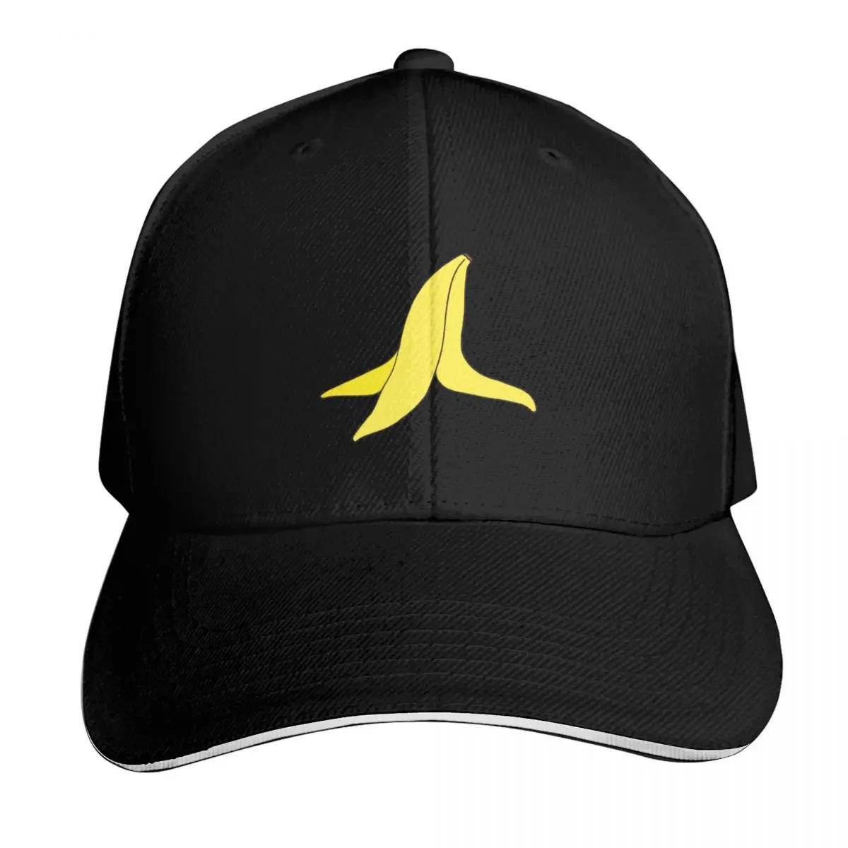Banana Peel Slip Baseball Cap Streetwear Hip Hop Trendy Vintage Retro Embroidered Lightweight Packable